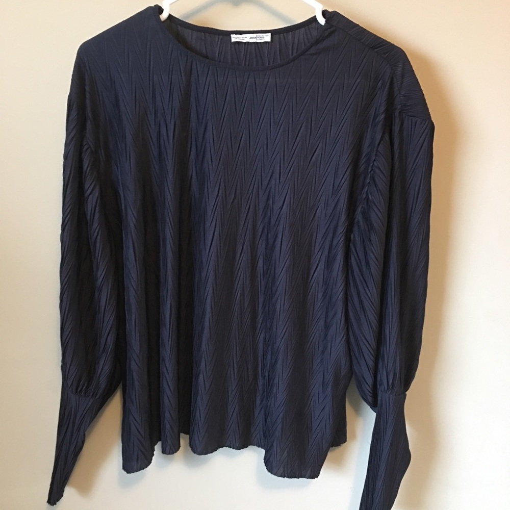 Zara Women’s Blouse Navy Size S